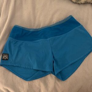 Oiselle Running Shorts - Blue - 6